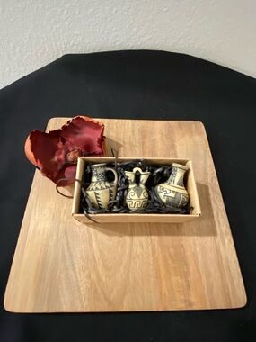 Three Miniature Southwestern Pottery Vessels